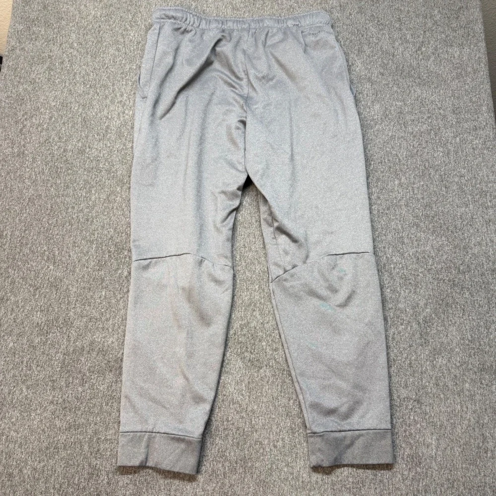 Nike Mens Dri-FIT Tapered Training Pants Gray Joggers 102370-091 Size L
